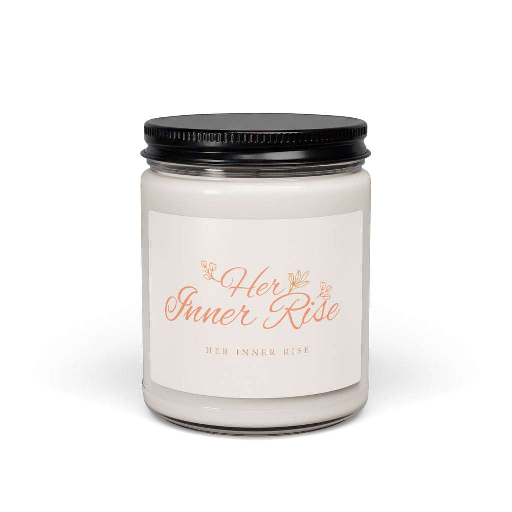 Her Inner Rise 9oz Scented Soy Candle — Floral Aromatherapy Jar