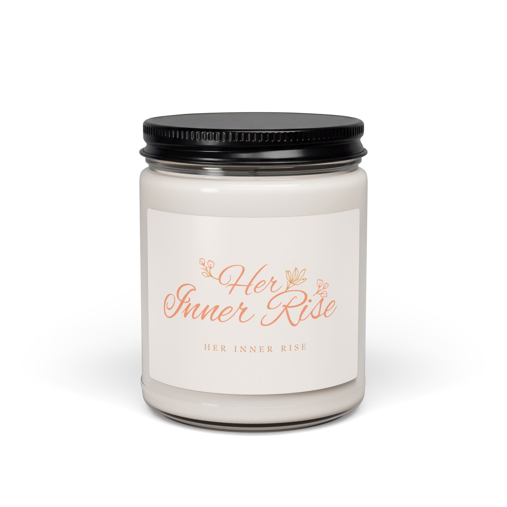 Her Inner Rise 9oz Scented Soy Candle — Floral Aromatherapy Jar
