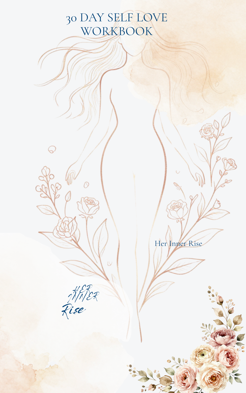 Her Inner Rise 30-Day Self-Love Workbook Becoming Her